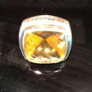 David Yurman Albion Citrine statement ring
